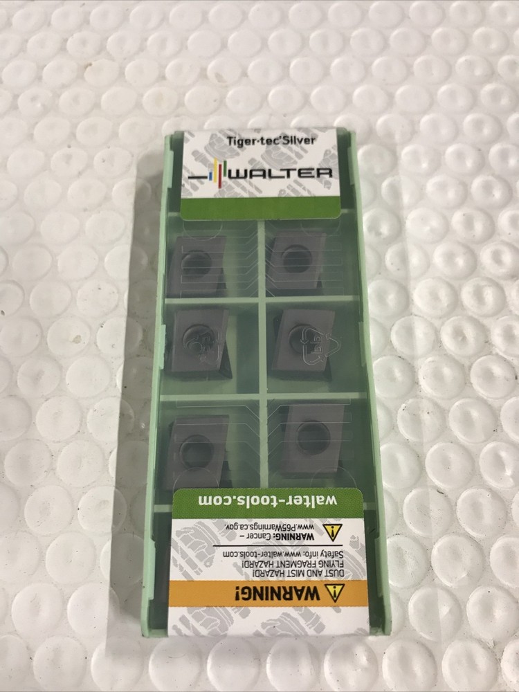 Walter Carbide Milling Inserts QTY10 LNHU130608R-L55T WKP25S Tiger Tech 6192471