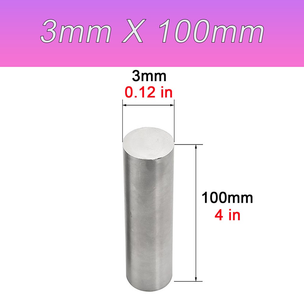 Stainless Steel Round Bar Rod 3mm 4mm 5mm 6mm 8mm 10mm To 50mm 1/4″ – 2″ 304 A2