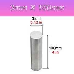 Stainless Steel Round Bar Rod 3mm 4mm 5mm 6mm 8mm 10mm To 50mm 1/4″ – 2″ 304 A2