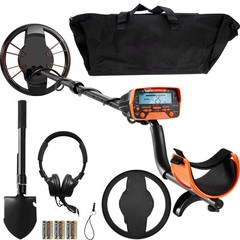 LCD Display 10 Inch Metal Detector Gold Digger Hunter IP68 Waterproof