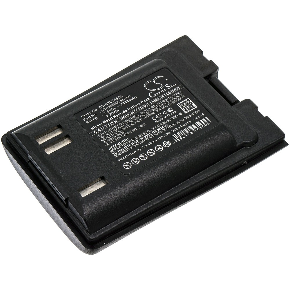 Battery for Norstar T7406 P/N: A0845917,M7001,NTAB9682 2000mAh 7.2Wh