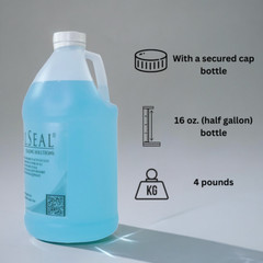 Half Gallon, 64oz Blue Sealing Solution For Pitney Bowes Neopost Hasler Postalia