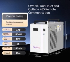 Industrial Chiller Recirculating Refrigeration Unit Single-Inlet/Dual-Inlet