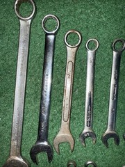 Combination Wrench Set SAE Mixed 15 Piece USA and Imported