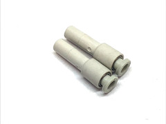 SMC KQ2R04-06A Plug-In Reducer 4mm Tube 6mm One-Touch Fitting LOT OF 2