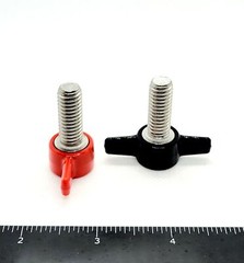 3/8″ x 1″ Thumb Screw T Bolts Butterfly Clamping Knob Tee Wing Stainless