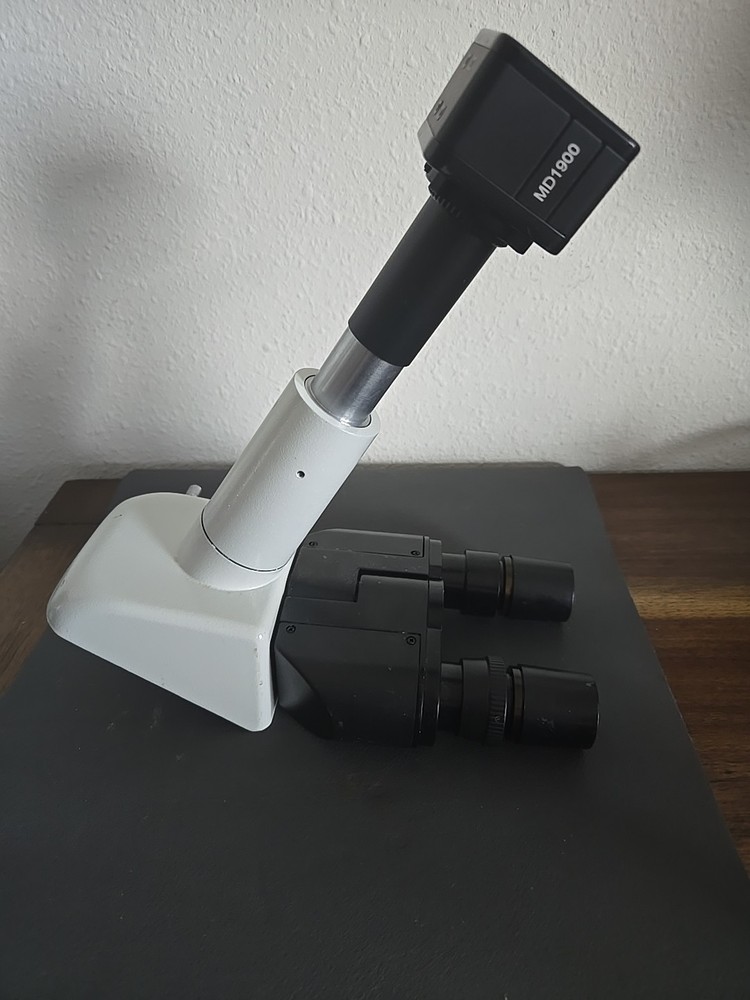 AmScope MD1900 19 MP Microscope Camera USB 19.80mm ID Optic w Omax View Head