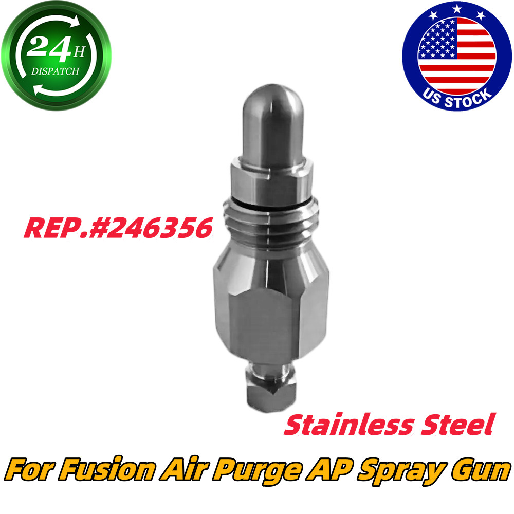 For Fusion Air Purge AP Spray Gun 1pcs Spray Foam Gun fluid Valve Kit 246356