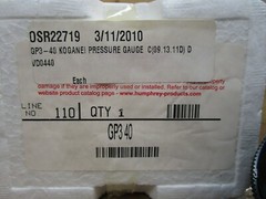 Koganei Pressure Gauge GP3 40 GP340 0.3 MPa New
