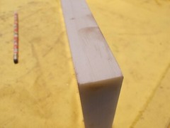 GREEN G10 PHENOLIC BAR machinable sheet micarta stock 1″ x 4 1/2″ x 22 1/2″ OAL