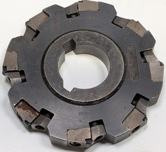 SANDVIK 4″ STAGGERED INDEXABLE SIDE MILLING CUTTER A-331.2-10013 C6M