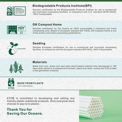 4×8 100% Biodegradable Bubble Mailers,25 Count Kraft Brown Compostable Padded…