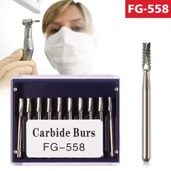 FG 558 Carbide Burs FG558 Bur #558 Friction Grip 10-100PCS