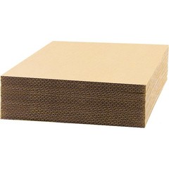 Golden State Art, 25 Pack 6×9 Corrugated Cardboard Sheets, Flat 6×9, Brown