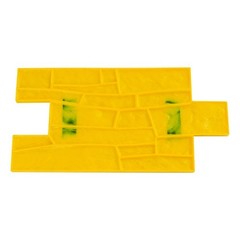 3 Pcs Concrete Stamping Molds For Wall& Floor Concrete Stamping Texture Mats