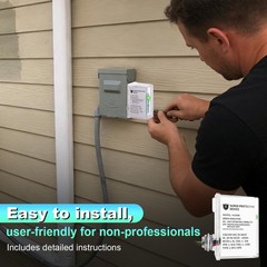 AG3000 HVAC Surge Protector 120/240V, Whole House Surge Protective Device for…