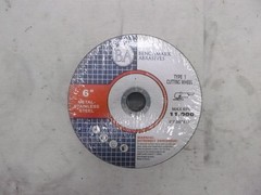 25 Pack Benchmark Abrasives T1 Premium Thin Cut-Off Wheel 6″ x .045 x 7/8″