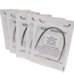 Dental Orthodontic Niti Arch Wire Super Elastic Natural Nature Form Round