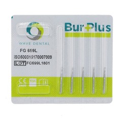 Wave Dental Carbide Burs High Speed Friction Crip FG 169L 699 701L Taper Fissure