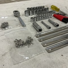 PROTO J47065 Socket Wrench Set 1/4″-3/8″ Drive Size 65pcs (INCOMPLETE)