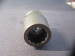 Apex (5116) 1/2″x 1/2″Drive 1-1/2″ OAL 12 Pt. Standard Tapered Impact Socket