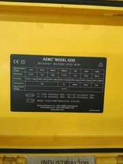 AEMC MICRO-OHMMETER 6250 (NO POWER CORD)