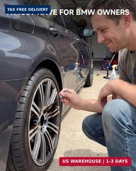 Ferric Grey/Light Grey Wheel Touch Up Paint for BMW, Rim Scratch Repair Pen, Fas