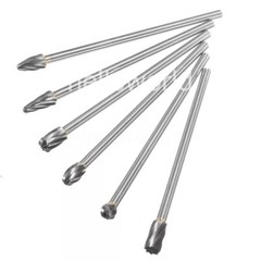 10mm Aluminum Cut Rotary Burr 150mm Long Tungsten Carbide Burs 1/4″ 6mm Shank