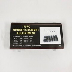 Rubber Grommet Firewall Hole Plug Electrical Wiring Gasket Assortment Kit 170pcs