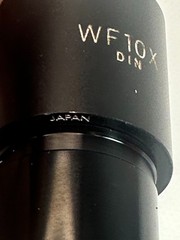 WF10X Widefield Microscope Eyepiece 23mm Black – Used in Great Condition
