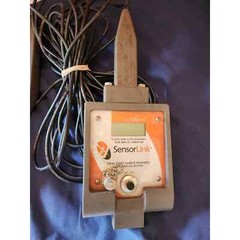 Lot of 2 Sensor Link Volt Litewire Fiber Optic Linked Ammeter w/analog output