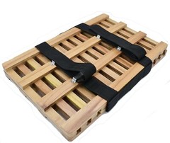 Wooden Herbarium Press Frame: 12 x 18 inches with 2 Buckle Straps – Eisco Labs