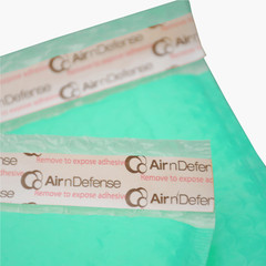 AirnDefense 600 #2 8.5X12″ Green Shipping Poly Bubble Mailers Padded Envelope