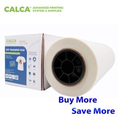 CALCA 17in x 328ft DTF Transfer Film Premium Roll Single Sided Warm Peel