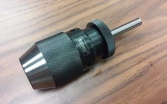 CME/HARVEST 3/4″ KEYLESS DRILL CHUCK W. 1/2″ straight shank ARBOR heavy duty-NEW