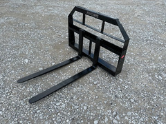 42″ Long Compact Tractor Pallet Forks Attachment Fits SkidSteer QA $199 Shipping