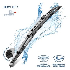 Hella OE Quality 36 Inch All Seasons Graphite-Coated Rubber Heavy Duty Wiper …
