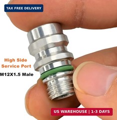 Air Conditioning Valve Core Kit | A/C R12 R134a Teflon Seal Refrigeration Air Co