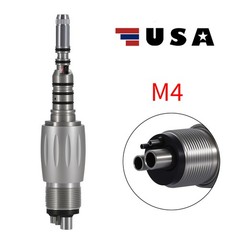 Dental LED Quick Coupler 4 Hole fit KAVO Multiflex LUX Fiber Optic Handpiece