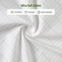 Grounding Sheets Mat for All Mattress Sizes,10% Silver Fiber+90% Cotton Fitted