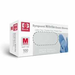 Box of 10 full packs (100gl) Nitrile exam crafting Gloves Free latex Powder free