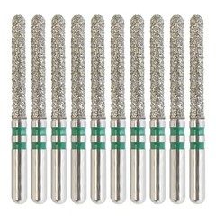 Dental Diamond Burs FG Zirconia Cutting Round End Taper Cylinder Ball High Speed