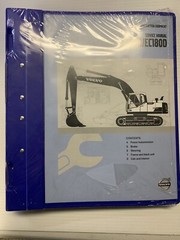 Volvo Construction Equipment EC160D/EC180D Excavator Service Manuals (set Of 4)