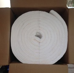 1″ CeraBlanket 24″ x 300″ Ceramic Fiber FULL ROLL 8# Thermal Ceramics OEM 2400F