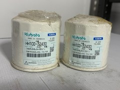Lot of 2 Genuine Kubota HH1C0-32430 Engine Oil Filters OEM Made in Indonesia