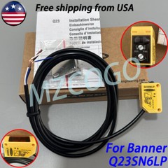 Photoelectric Sensor Q23SN6LP For BANNER 10-30VDC 150mA Max load New In Box