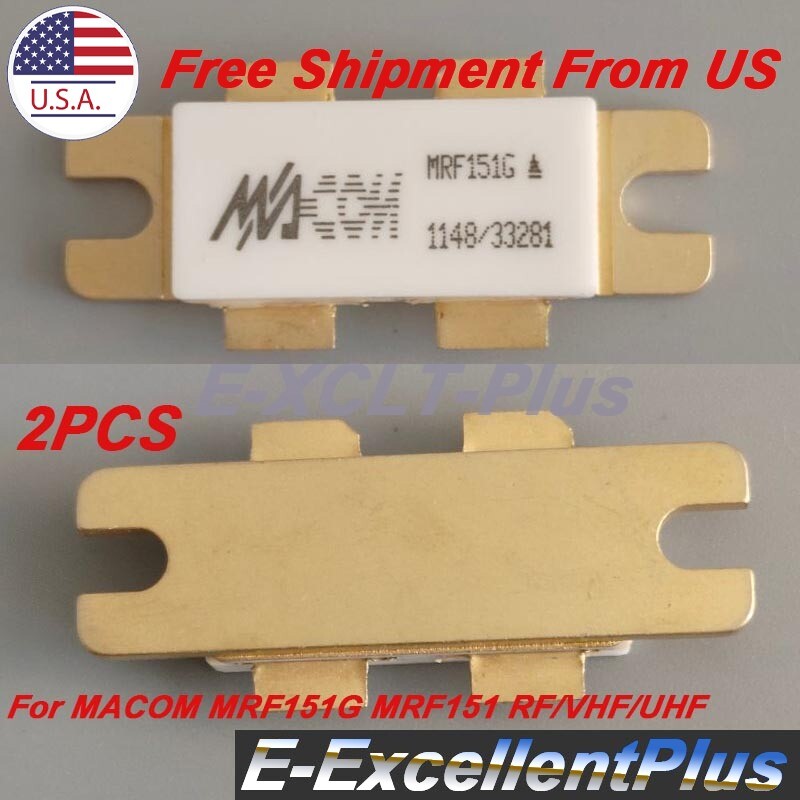 2PCS For M/A-COM MRF151G RF/VHF/UHF Mosfet N-Channel Power Amplifier Transistor