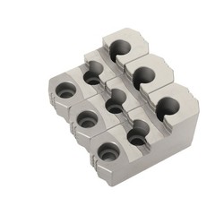 3pcs 10″ Hard Chuck Jaw for 10″ Lathe Chucks for 40crmnti Chuck 14.8X10.3X.5cm