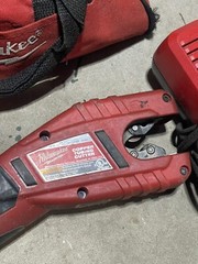 Milwaukee 2471-20 M12 Cordless Copper Tubing Cutter Tool And Charger No Battery
