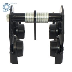 1100 lbs/0.5 Ton Double Wheel I-Beam Trolley Alloy Steel 55-135mm Adjustable